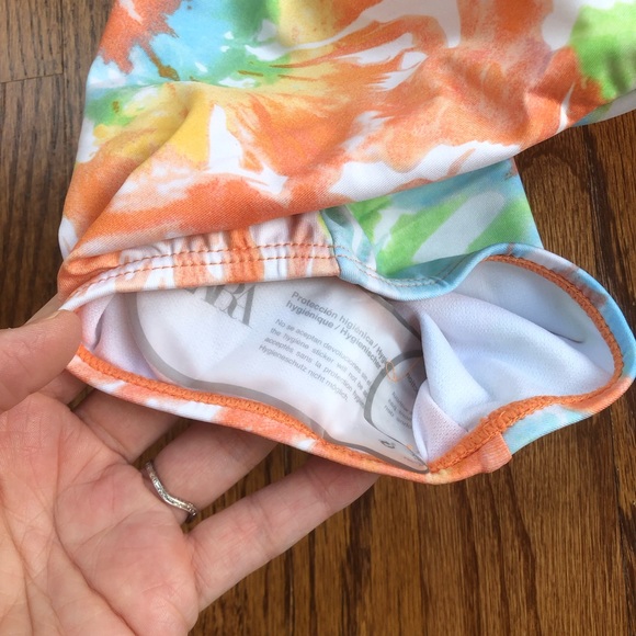 NEW Zara Tie Dye Swinsuit - Picture 5 of 5